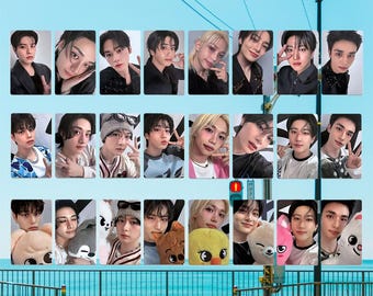 STAYzone-fotokaartenset voor verdwaalde kinderen, Bang Chan, Lee Know, Changbin, Hyunjin, Han, Felix, Seungmin, I.N