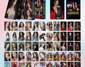 KATSEYE Photocards 55 PCS, WVS Cards, Sophia, Manon, Daniela, Lara, Megan, Yoonchae