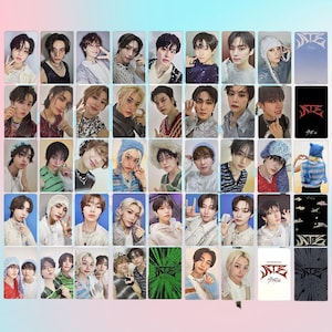 Tarjetas fotográficas de Stray Kids SKZ ATE, Bang Chan, Lee Know, Changbin, Hyunjin, Han, Felix, Seungmin, I.N