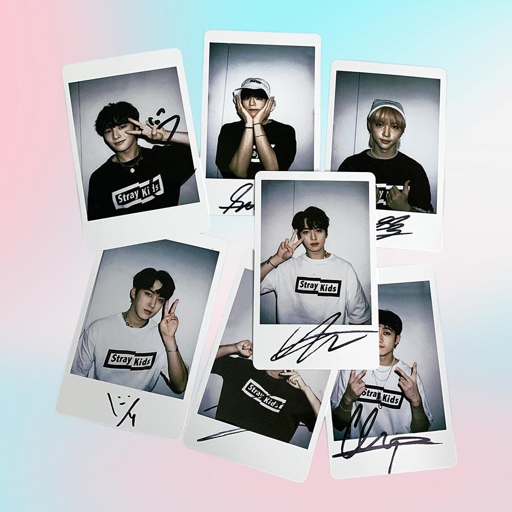 あ*】様 Stray kids ハン ジソン 直筆サイン チェキ 風 levan straykids skz ハン ジソン チェキ サイン - メルカリ