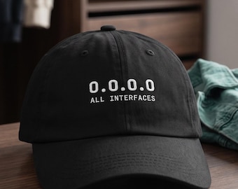 Network Engineer Hat Data Center Cap | Server Room Humor Gift For Sysadmins | Cloud DevOps Backend Engineer Linux Minimalist Tech Birthday