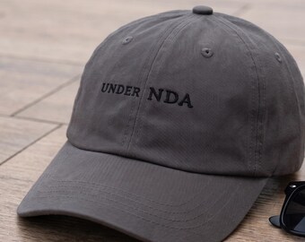 Game Developer Gift Hat Under NDA | Unity Unreal Indie Game Studio Cap | Software Consultant Game Designer Programmer Secret Project Humor