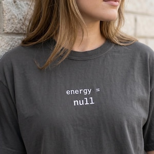 Empty Battery Humor Shirt Programmer Slang Top Coding Burnout Gift Scripting Error Wear Web Developer Present Tech Satire Dark Academia Tee