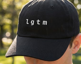 LGTM Hat Code Review Adjustable Cap | Funny Software Developer Gift | PR Approved Dev Hat | Engineer Grad Gift She Codes | Coder Dad Hat