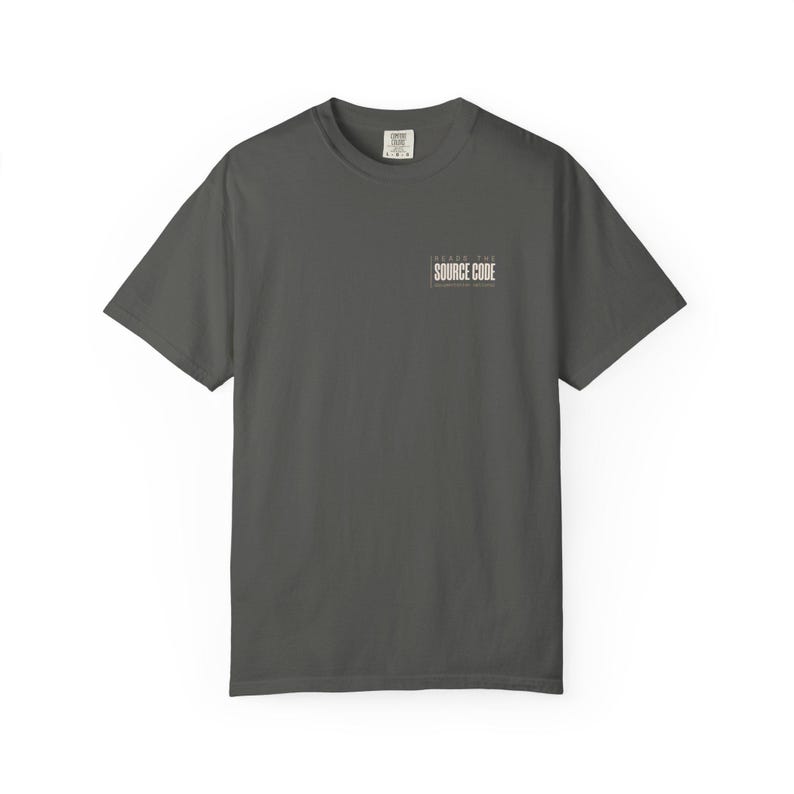 Computer Scientist Tee Source Code Reader | Senior Engineer Tech Lead Tshirt RTFM Gift | Reverse Engineering CS Student Grad Dev Apparel Pepper