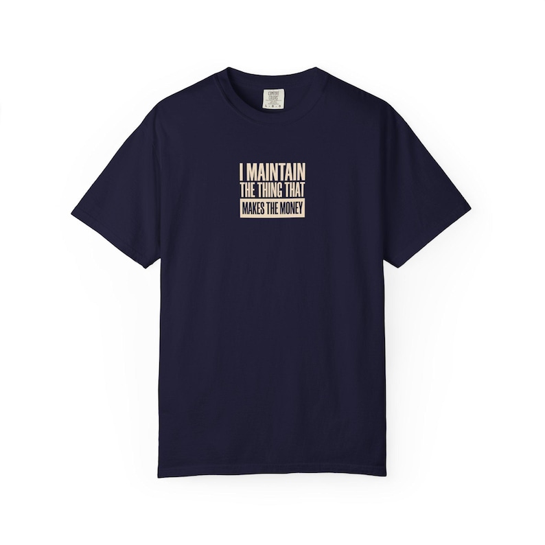 Camiseta para desenvolvedores e administradores de sistemas seniores | Camiseta para administradores de rede, administradores de banco de dados e suporte à produção | Camiseta essencial para maridos de líderes técnicos True Navy