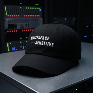 Python Coding Gifts Hat Whitespace Sensitive | Funny Python Gift For Data Scientists | Sysadmin Machine Learning Computer Scientist Gift image 4