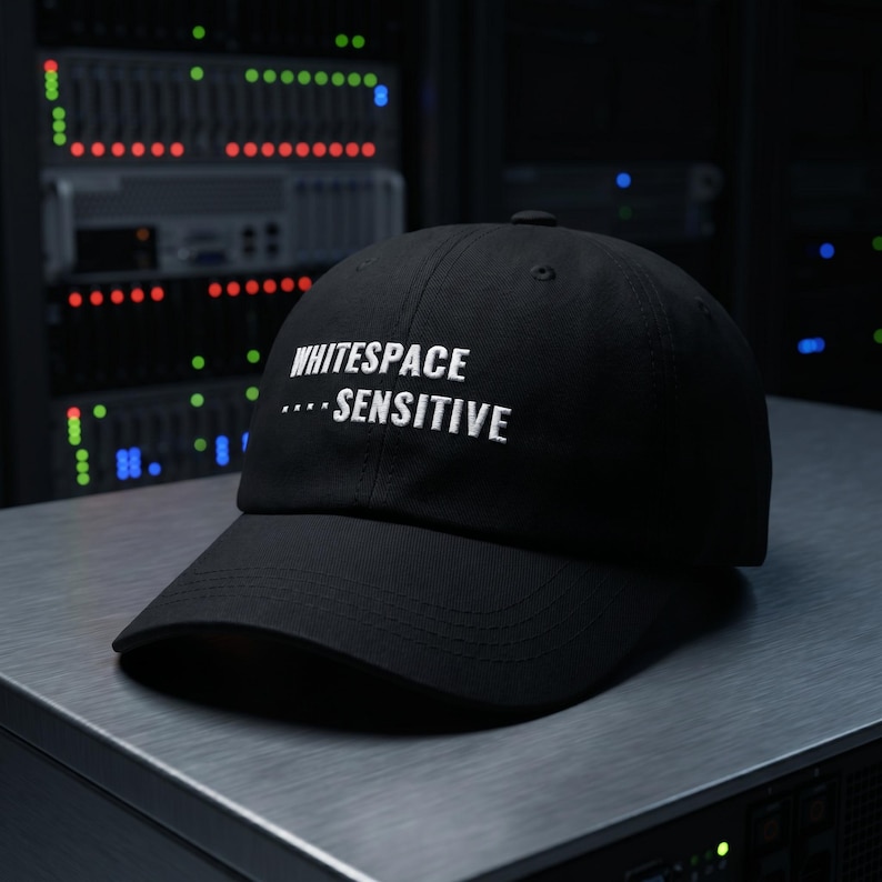 Python Coding Gifts Hat Whitespace Sensitive | Funny Python Gift For Data Scientists | Sysadmin Machine Learning Computer Scientist Gift image 4