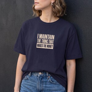 Camiseta para desenvolvedores e administradores de sistemas seniores | Camiseta para administradores de rede, administradores de banco de dados e suporte à produção | Camiseta essencial para maridos de líderes técnicos imagem 5