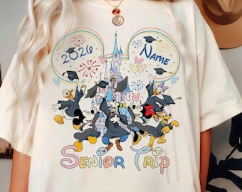 Retro Disney Mickey and Friends Graduate From The Tassel To The Castle Shirt, Disney Graduation 2026 Tee, Graduation Squad, Disney Castle