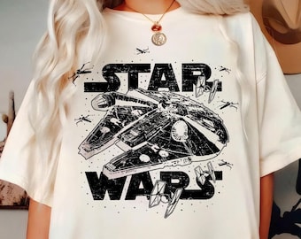 Star War Shirt, Walt Disney World Shirt, Magic Kingdom Tee, Disney Star Wars Characters, May The Force Be With You, Disney Family Trip