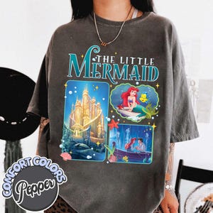 The Little Mermaid Shirt, Ariel Princess and Prince Love Shirt, Walt Disney World Tee, Magical Kingdom, Disney Trip Tee, Ariel Mermaid image 4