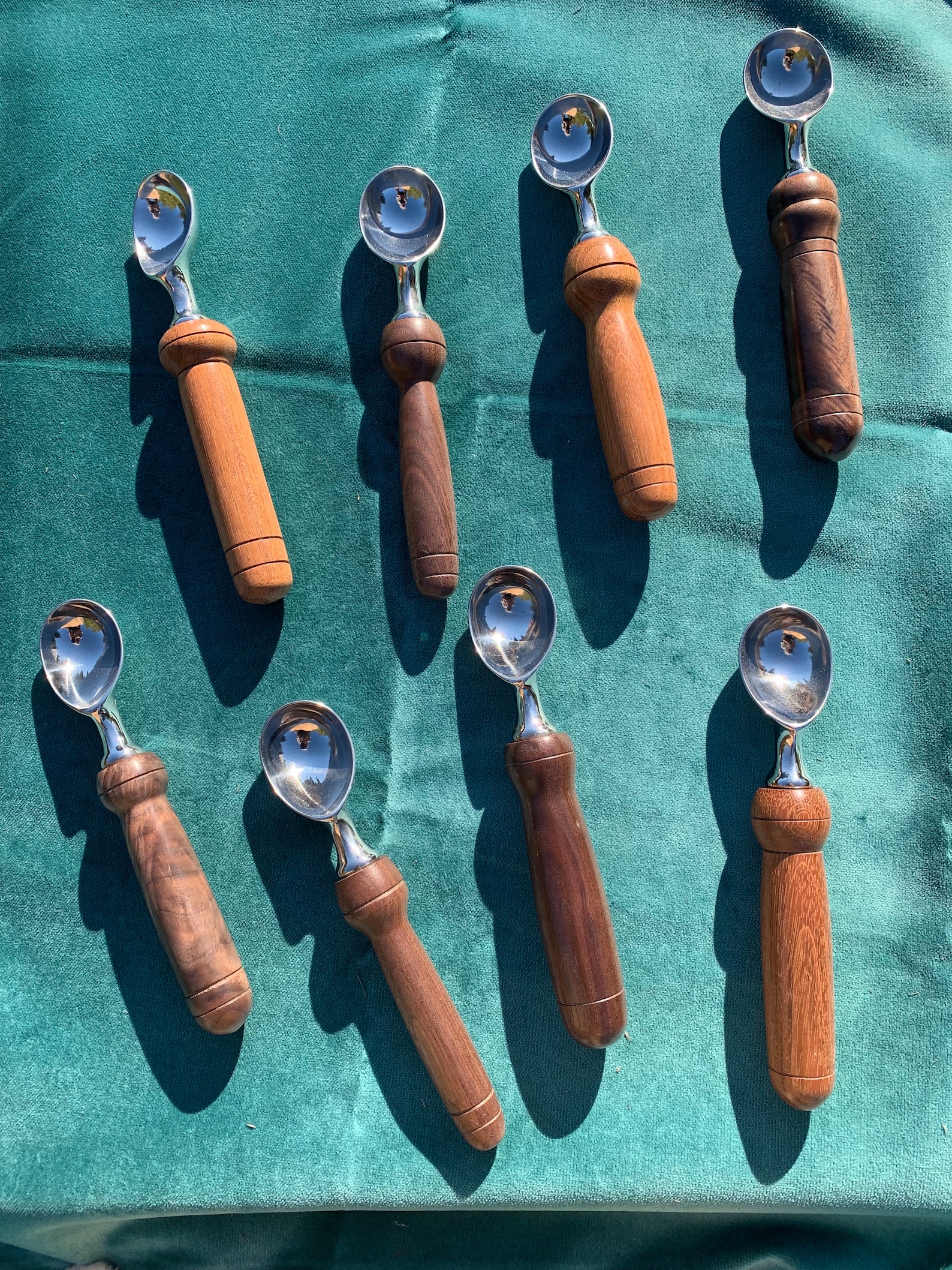 Hand Turned Ice Cream Scoops