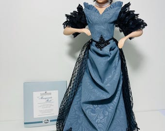 Vintage Ashton-Drake Gibson Girl “Masquerade Ball” Porcelain Doll by Sandra Bilotto – COA, 1998