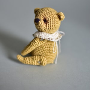 Beige miniature Teddy bear image 2