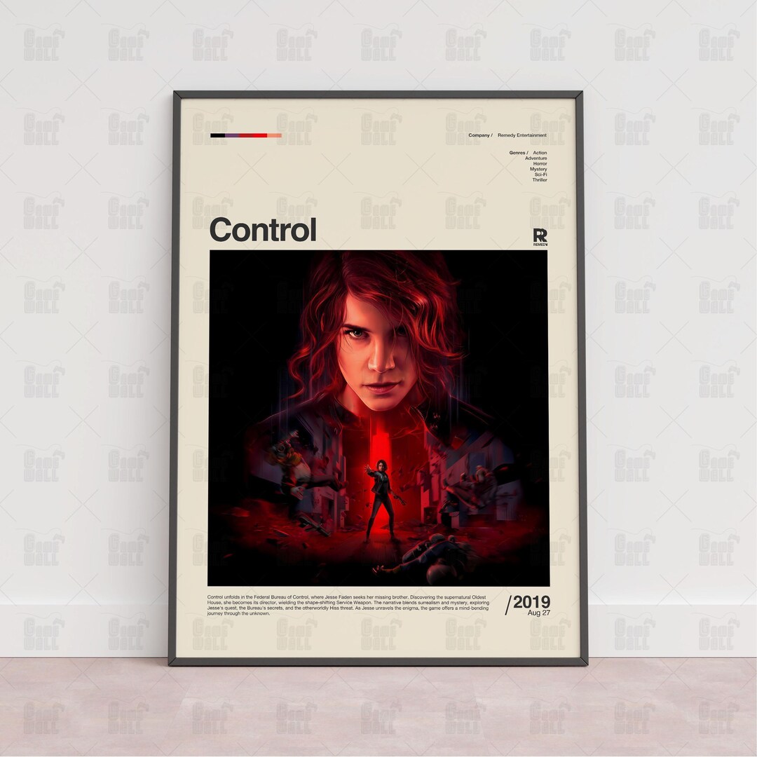Game Posters Ruler Design Control Poster, Gaming Room Poster, Gaming Wall Poster, Gaming Print ...