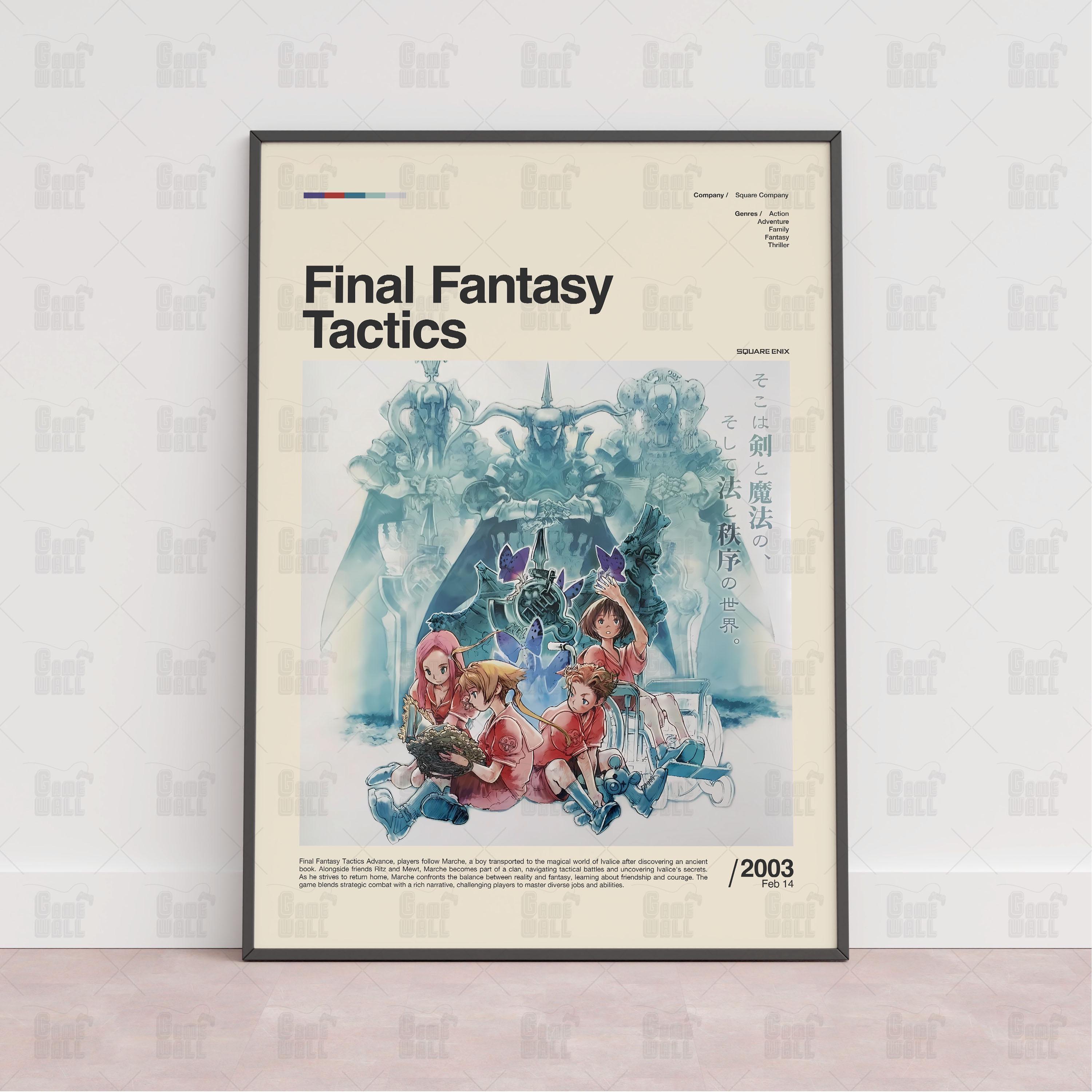 Final Fantasy Tactics Advance Poster - Etsy