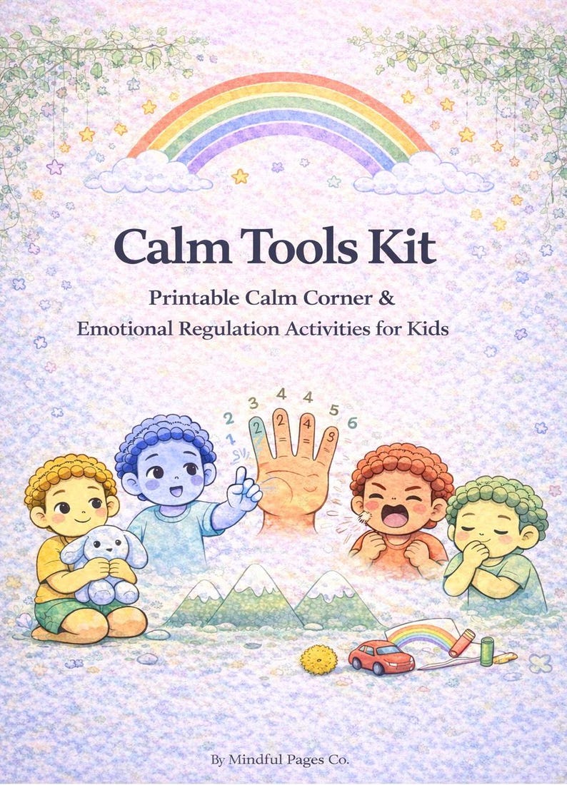 Calm & Feelings Starter Bundle for Kids – Emotional Learning and Calm ...
