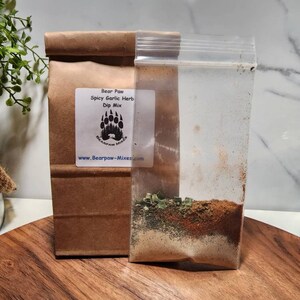 Spicy Garlic GOURMET Dips Mixes, Packed Mixes Dip Mixes Gift Sets, Dip Seasoning