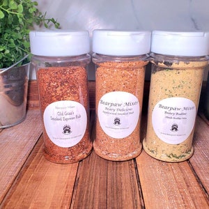 Spice Pack 3 Spice Rubs for Meat and Bread