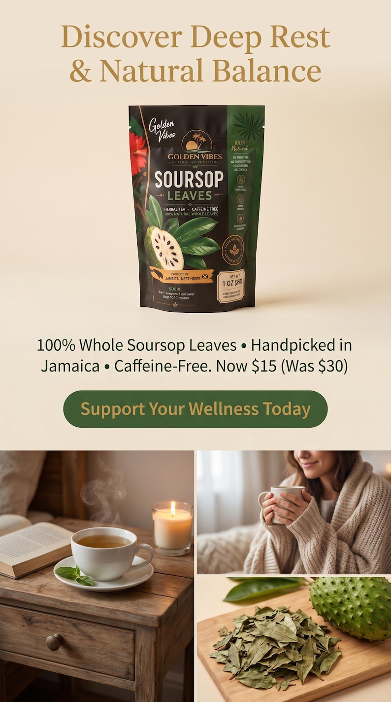 MAJOR SALE on Jamaican Soursop Leaves (Guanabana) – Whole Dried Annona Muricata for Herbal Tea & Wellness image 3