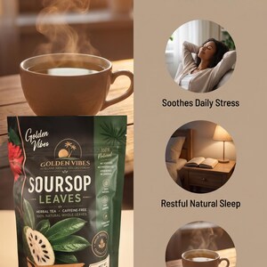 MAJOR SALE on Jamaican Soursop Leaves (Guanabana) – Whole Dried Annona Muricata for Herbal Tea & Wellness image 4