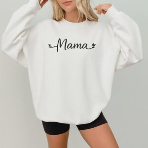 dog mama cursive png hand drawn digital download gift for fur mamas dog lovers mom script shirt png floral flourish tee design cute mama