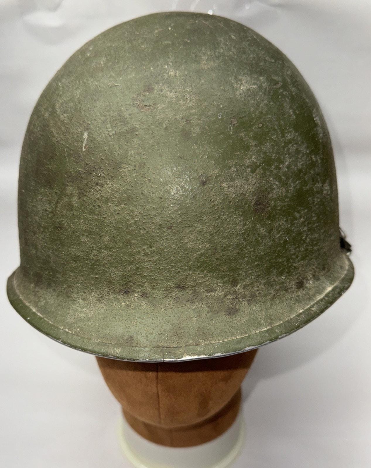 米軍実物 M1ヘルメット フロントシーム WW2 当時物 ライナー付 ミリタリー Front seam m1 helmet - Etsy 日本