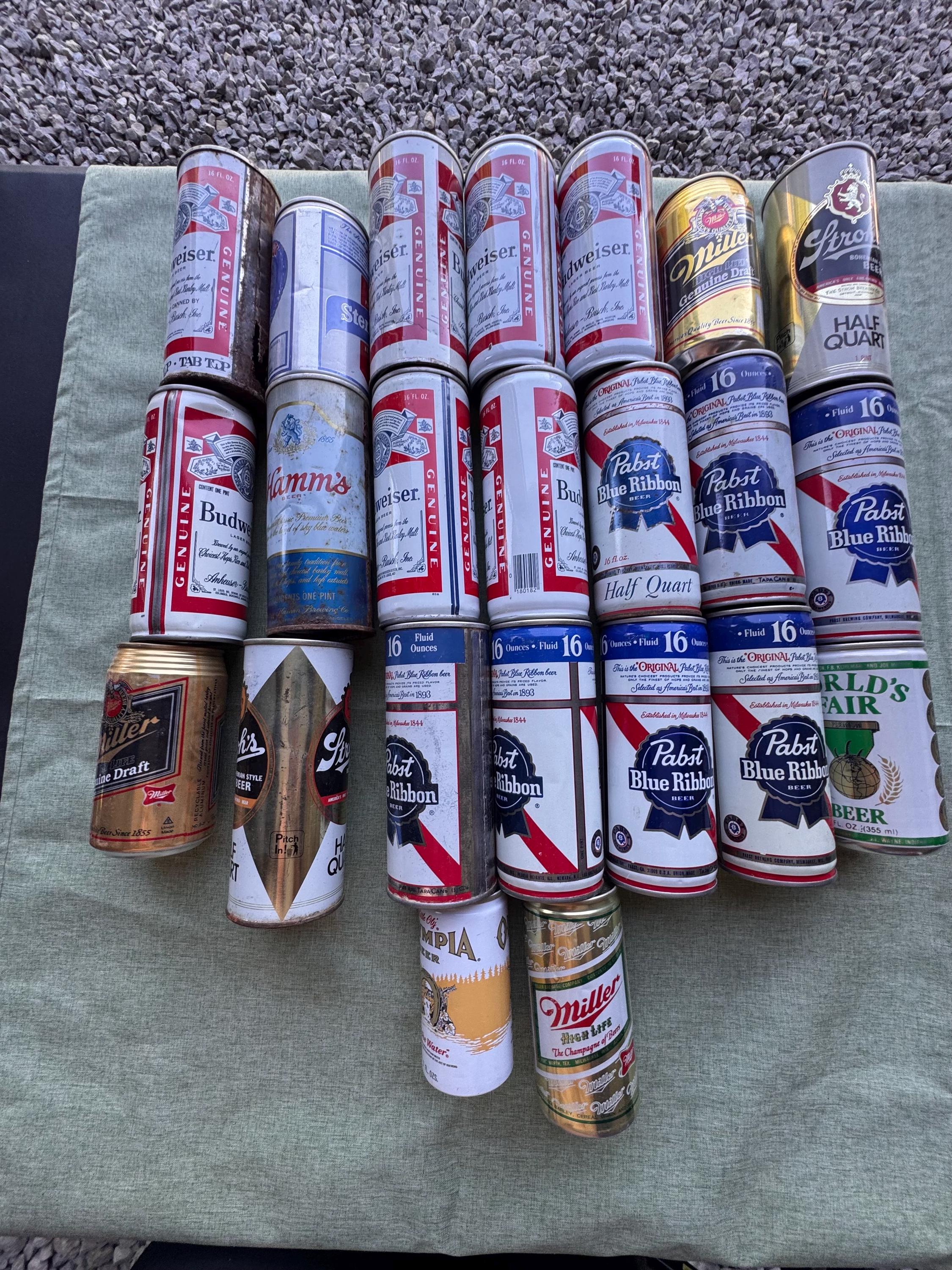 Vintage budweiser beer cans - Etsy 日本
