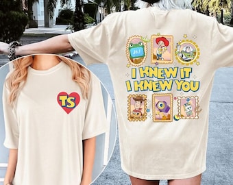 I Knew It I Knew You Shirt, Toy Story 5 Friendship Shirt, Woody Buzz Lightyear Tee, Disneyland Toy Story Family Matching Shirts
