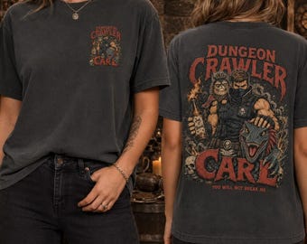 Camiseta de logros nuevos, camiseta de Carl de Dungeon Crawler para el Día del Padre, regalo divertido de LitRPG para papá, camiseta para fans de DCC