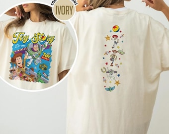 Toy Story 5 Movie Shirt, Lilypad Buzz Lightyear Woody Jessie Toy Story Land You've Got a Friend In Me Family Matching Disneyland Shirt