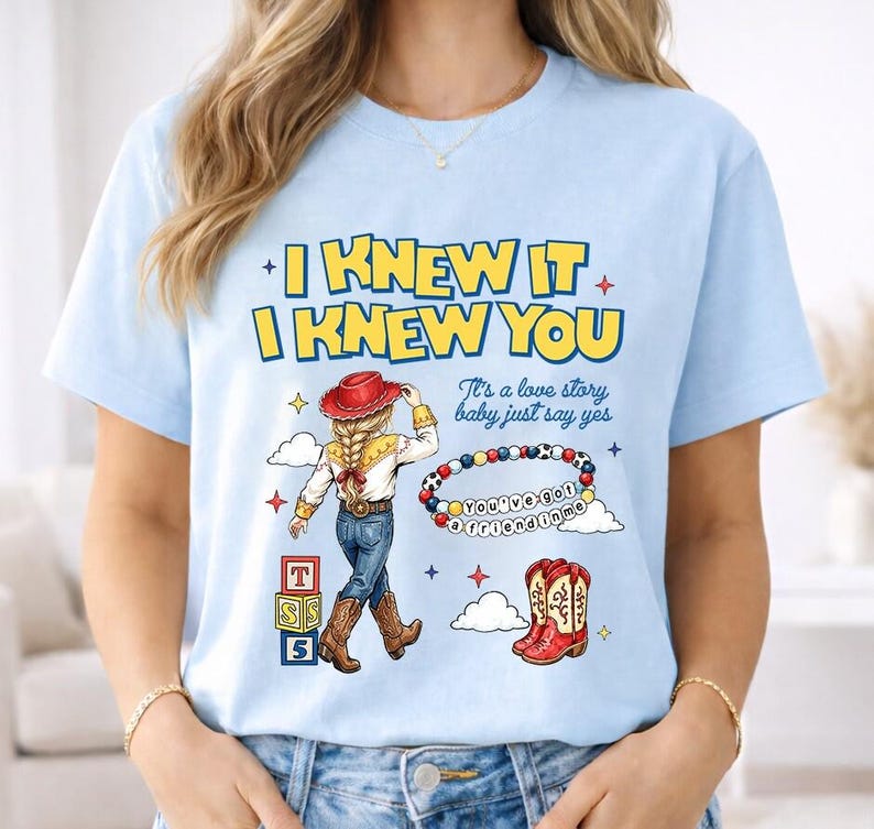 Camiseta Jessie Cow Girl, Camiseta Toy Story 5 I Knew It I Knew You, Camiseta Family You've Got A Friend In Me, Camiseta WDW Disneyland Girls Trip imagen 2