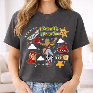 Disneyland Pixar Toy Story 5 I Knew It I Knew You Shirt, Toy Story 5 Birthday Shirt, Toy Story Were Turning 5, Toy Story Matching Shirts image 1
