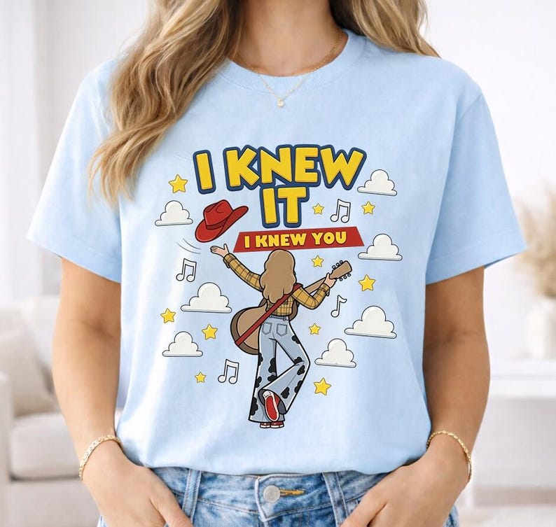 Vintage I Knew It I Knew You Shirt, Toy Story 5 Friendship Shirt, Woody Buzz Lightyear Tee, Disneyland Toy Story Family Matching Tee image 2