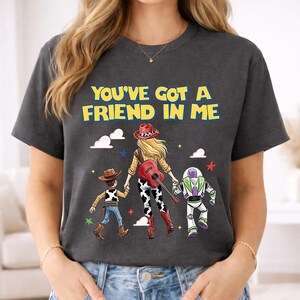 Jessie Cow Girl Shirt, Family You've Got A Friend In Me Shirt, Toy Story 5 I Knew It I Knew You Shirt, WDW Disneyland Girls Trip Tee image 4