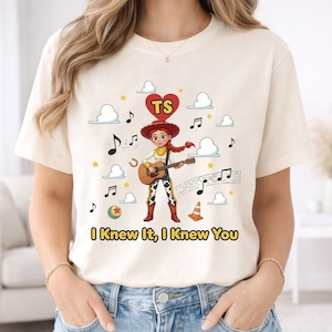 Retro I Knew It I Knew You Shirt, Toy Story 5 Friendship Shirt, Woody Buzz Lightyear Tee, Disneyland Toy Story Family Matching Shirts bild 1
