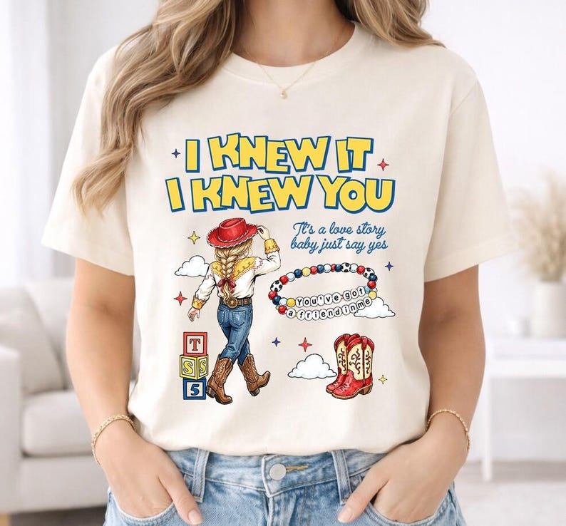 Camiseta Jessie Cow Girl, Camiseta Toy Story 5 I Knew It I Knew You, Camiseta Family You've Got A Friend In Me, Camiseta WDW Disneyland Girls Trip imagen 1