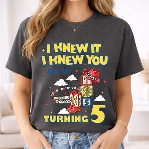 Toy Story 5 Friendship I Knew It I Knew You T-Shirt, Disneyland Toy Story 5 Tee, I Knew It I Knew You Tee, Friendship Bracelet Tee image 4