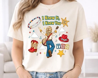 Camiseta de cumpleaños de Toy Story 5, Camiseta de Disneyland Pixar Toy Story 5 "Lo sabía, te conocía", Toy Story cumple 5 años, Camisetas a juego de Toy Story
