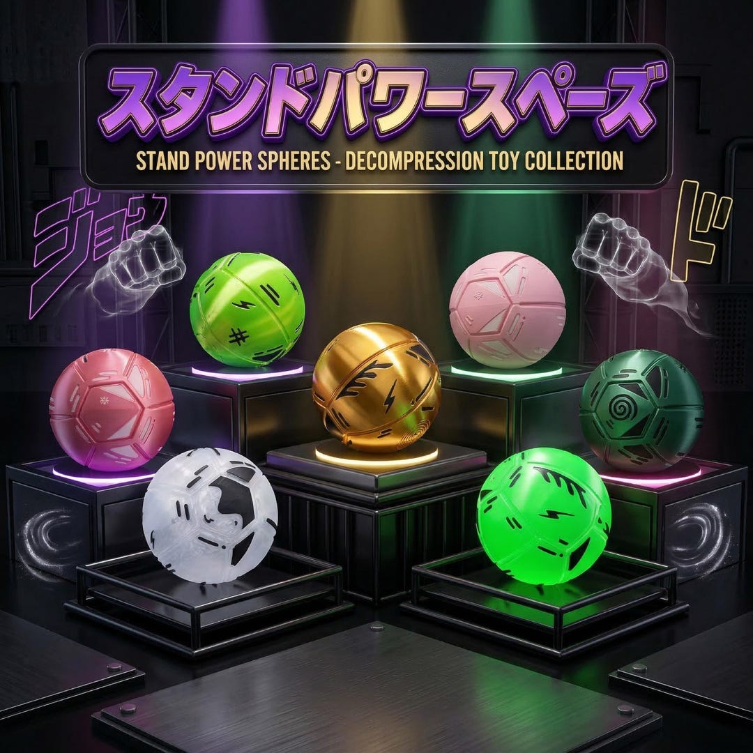 JOJO Bizarre Adventure Part 7 Steel Ball Run Steel Ball Self Rotation ...