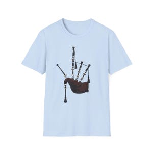 Bagpipes T-Shirt | Scottish Heritage Bagpiper Gift | Highland Games Shirt | Funny Musician Tee | Scotland Pride Apparel | Traditional Celtic
