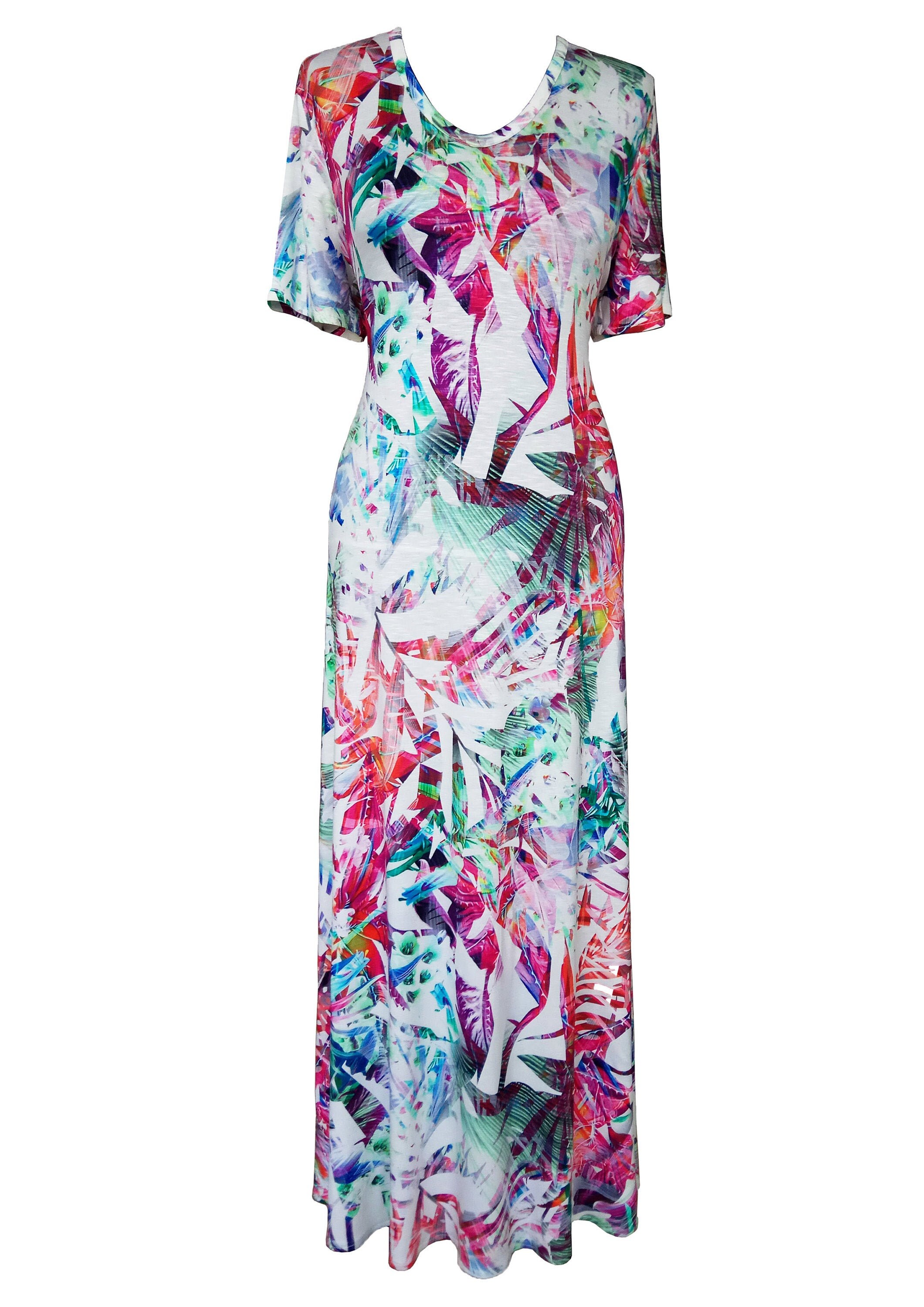 colorful maxi dress plus size