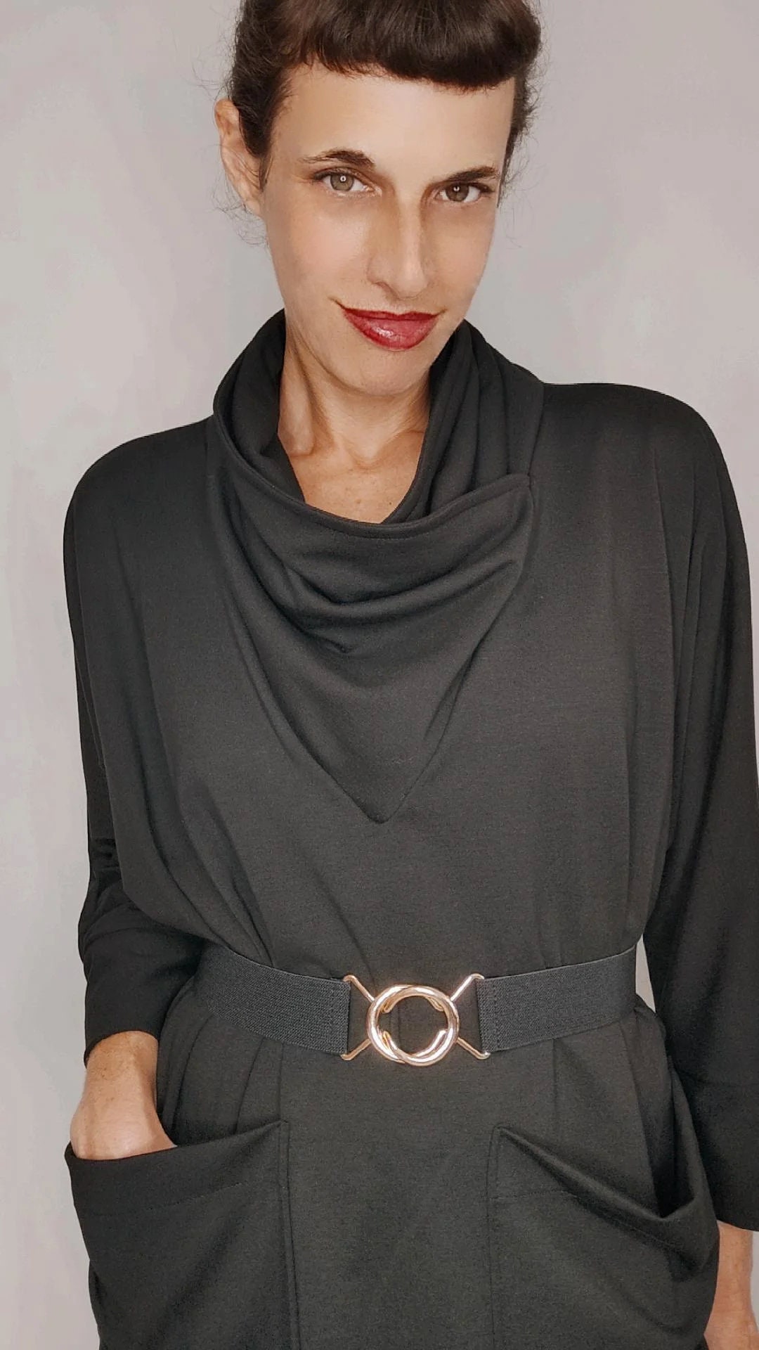 Maglione Donna Oversize A Coste - Spacco Laterale, Viscosa Morbida