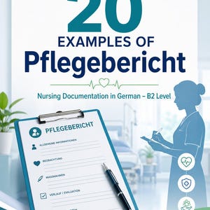 20 Examples of Pflegebericht (Nursing Documentation) B2 German level