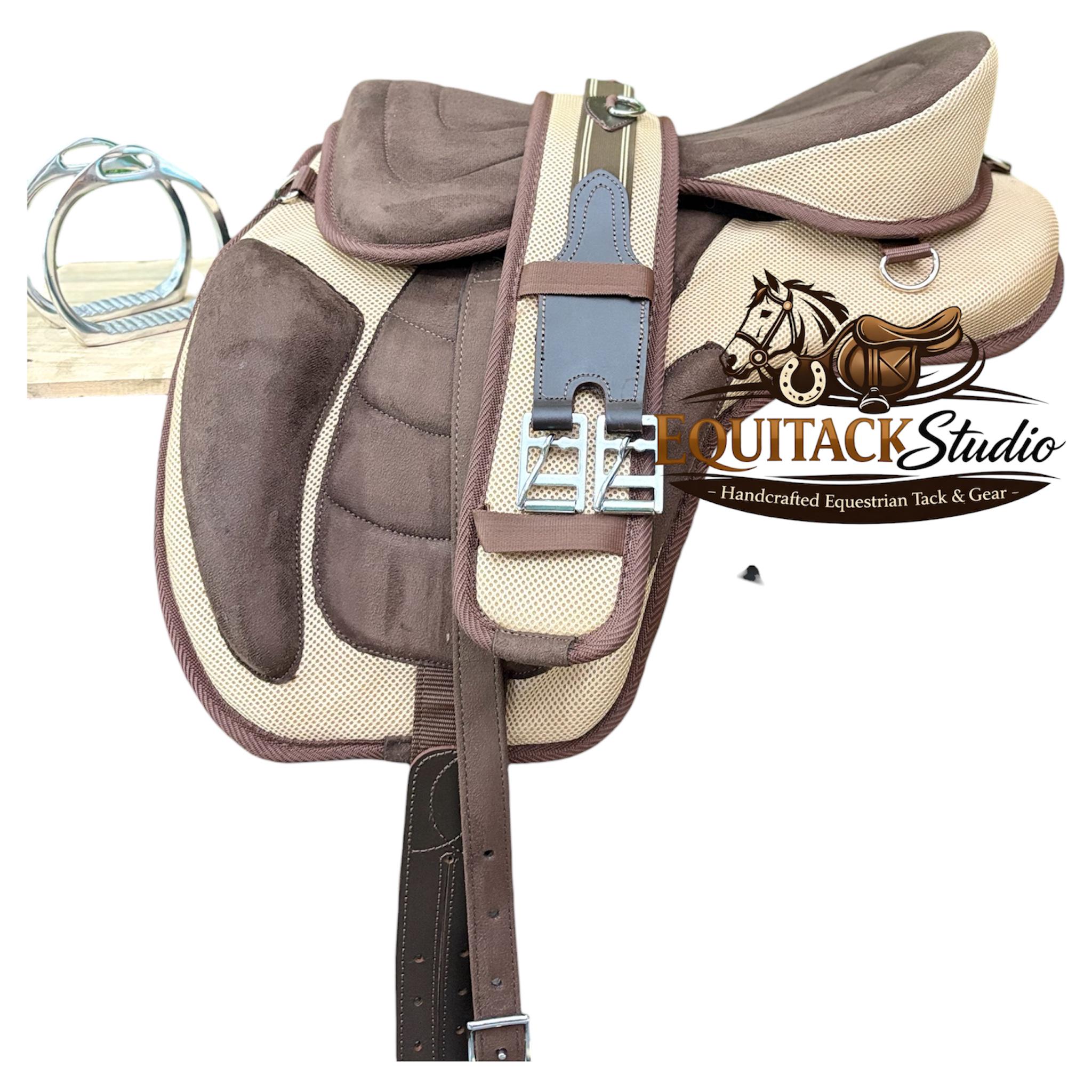 Sella Freemax Treeless WILDRACE Tuttofare In Sintetico Marrone – Misure 12-18 Pollici