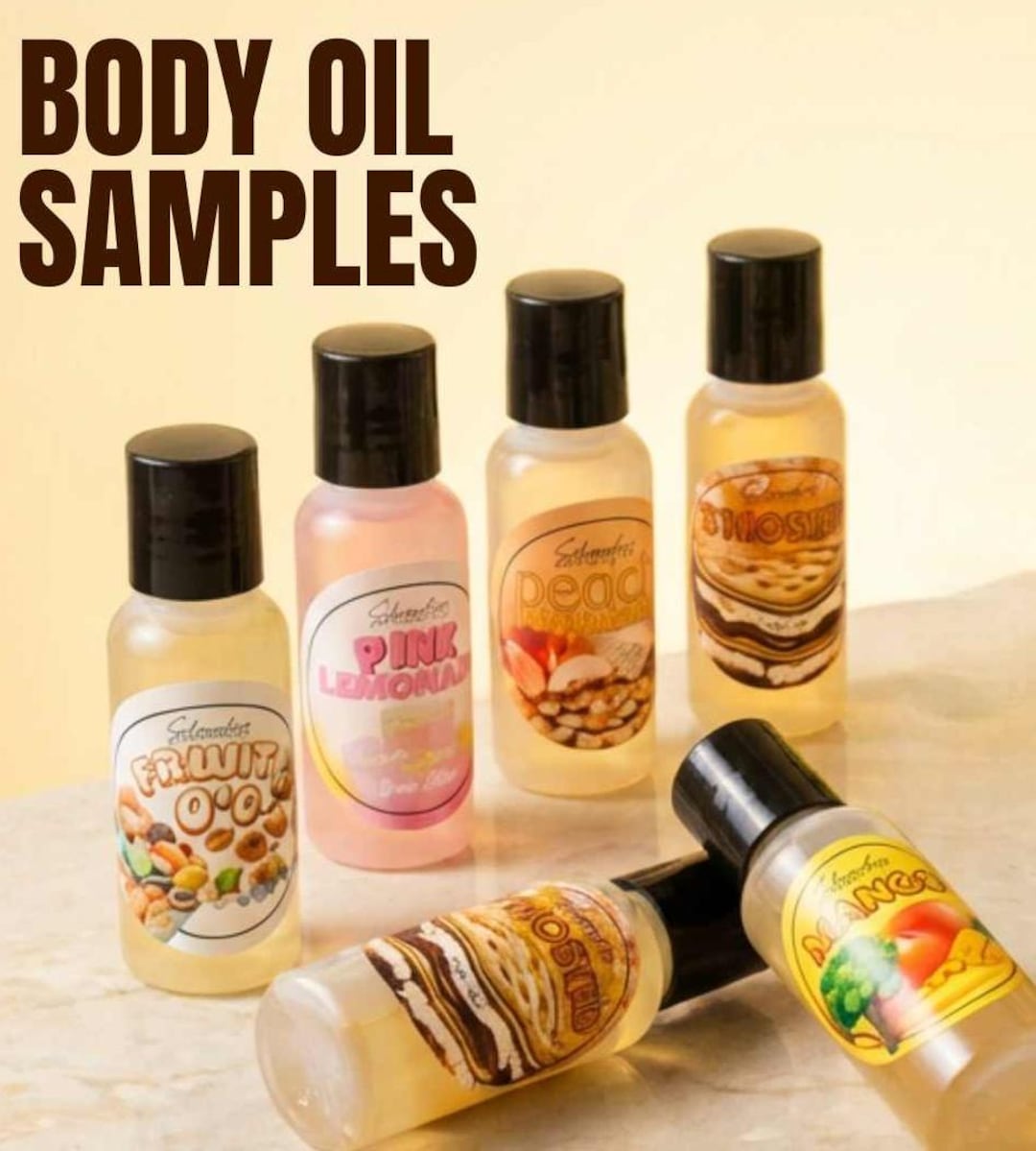 Luxury Moisture Collection Body Oil Samples - Etsy