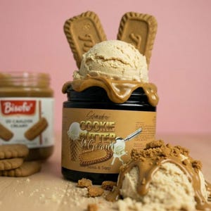 Biscoff Cookie Butter Eis Körperpeeling