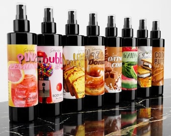 Geassorteerde bodymist met dessertgeur