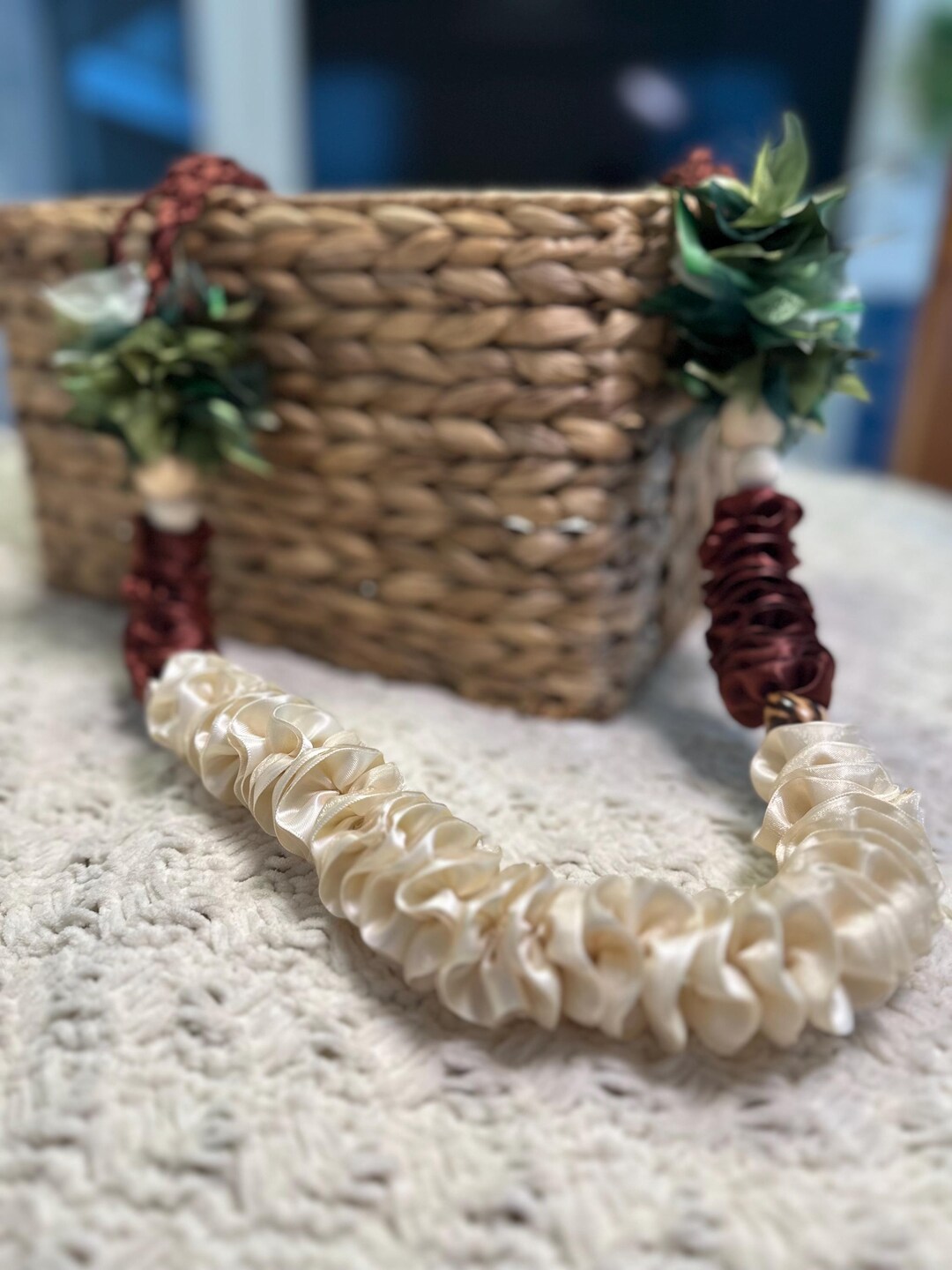 Mixed Texture Forever Ribbon Lei - Etsy